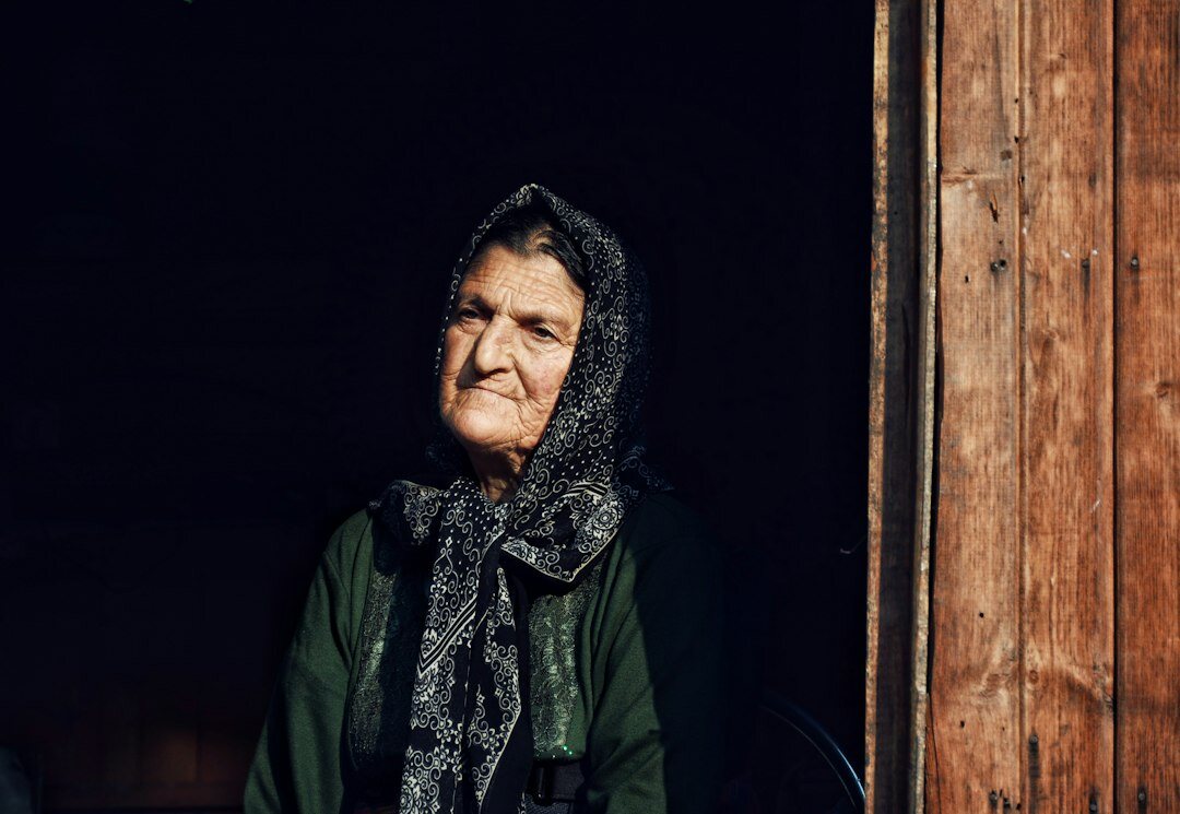 Portrait of a smiling senior Turkish woman